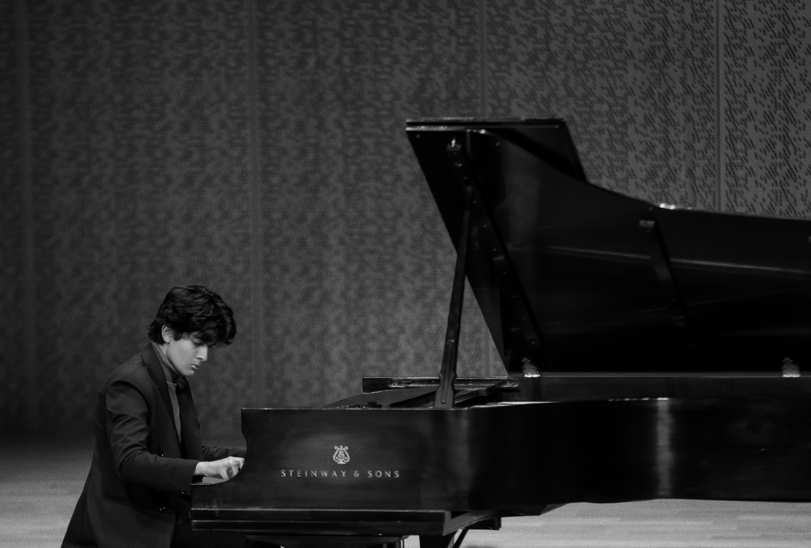 Jay at the piano